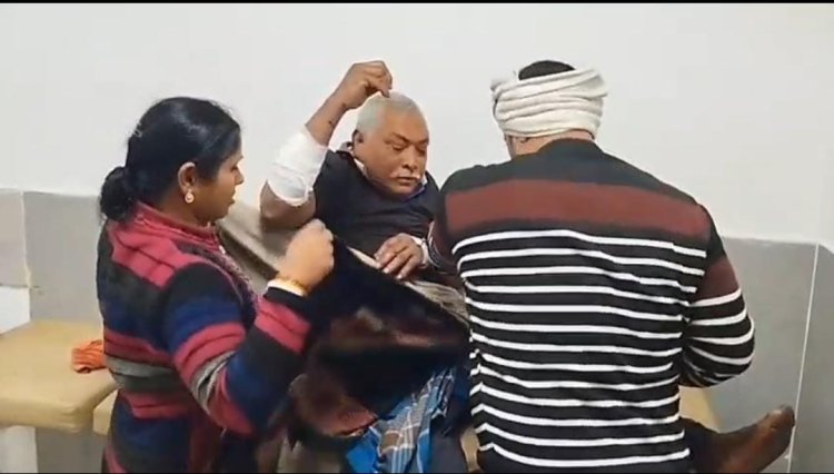 अपराधियों ने एक बार फिर मुंगेर में फैलाया दहशत ,रंगदारी नहीं देने पर बदमाशों ने ताबड़तोड़ की फायरिंग एक बुजुर्ग घायल