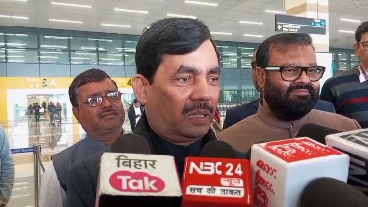 शाहनवाज हुसैन ने कर दी भविष्यवाणी ,कांग्रेस की नैया डुबोएंगे राहुल गांधी किया तीखा हमला