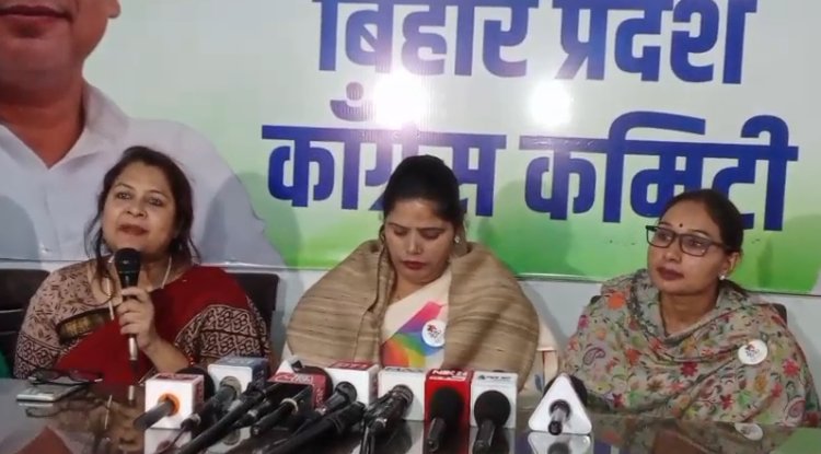 बिहार सरकार के कार्य को प्रेस कॉन्फ्रेंस कर गिनाया गया