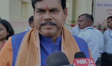 भाजपा विधायक मिथिलेश तिवारी का बयान नशा के शिकार तेजस्वी यादव