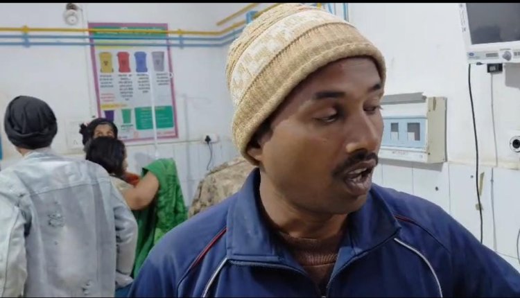 ड्यूटी के दौरान पुलिस कर्मी की बिगड़ी तबीयत, बेहोशी की हालत में लाया सदर अस्पताल