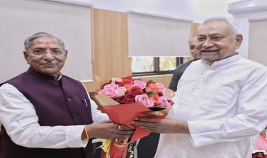 नंदकिशोर यादव और उपेन्द्र कुशवाहा पहुंचे सीएम हाउस, नीतीश कुमार से की मुलाकात