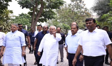 CM  ने पटना के  निर्माणाधीन योजनाओं का किया निरीक्षण, तेजी से कार्य पूर्ण करने का दिया निर्देश