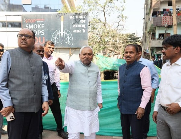 सीएम ने सैदपुर तथा बाकरगंज भूमिगत नाला निर्माण कार्य का किया निरीक्षण, तेजी से कार्य पूर्ण करने का दिया निर्देश