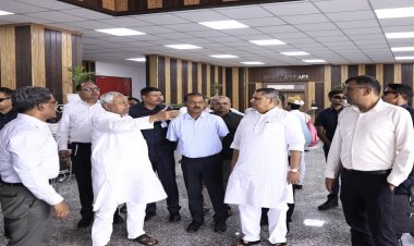 सीएम नीतीश ने बिपार्ड स्किल पार्क के दक्षता भवन का किया निरीक्षण, अधिकारियों को दिये निर्देश