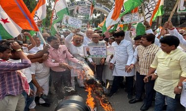 सीएम हिमंता बिस्वा सरमा द्वारा अभद्र भाषा के विरोध में कांग्रेस का जोरदार प्रदर्शन, राजेश राम बोले- माफी मांगे
