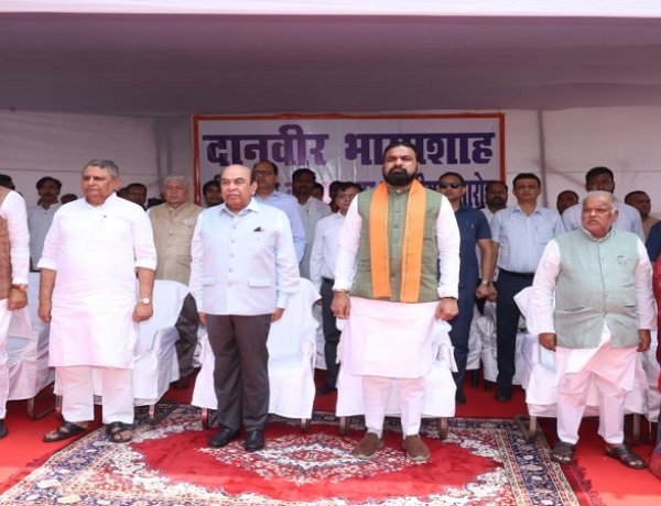 मुख्यमंत्री ने दानवीर भामाशाह जी को उनकी जयंती के अवसर पर नमन किया