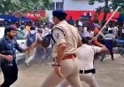 TRE-4 लाठीचार्ज के खिलाफ सम्राट चौधरी का पुतला दहन