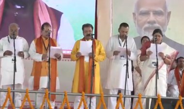 बिहार में सम्राट मंत्रिमंडल का विस्तार, निशांत समेत 32 मंत्रियों ने ली शपथ, PM मोदी और पूर्व सीएम नीतीश कुमार रहे मौजूद