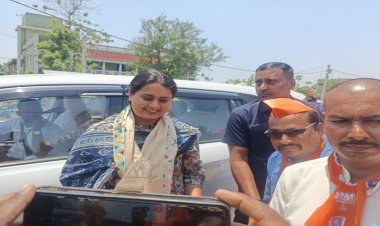 मंत्री श्रेयसी सिंह का अजगैविनाथ धाम में हुआ भव्य स्वागत, उद्योग लगाने की मांग की गई