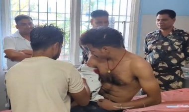 गर्लफ्रेंड से बात करने से मना करने पर साला ने अपने जीजा को गोली मार दी, जख्मी हालत में भर्ती