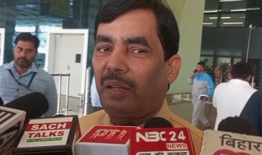 ईंधन बचाओ अभियान: PM मोदी के आह्वान पर शाहनवाज हुसैन ने छोड़ी लग्जरी गाड़ी, EV से किया सफर"