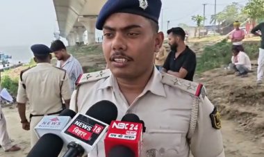 गंगा नदी से युवक का शव बरामद, खाजेकला थाना पुलिस जांच में जुटी