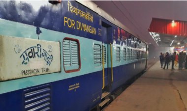 भभुआ-सासाराम-पटना इंटरसिटी एक्सप्रेस में लगी आग, 5वीं बोगी जलकर स्वाहा, जान बचाकर भागे यात्री