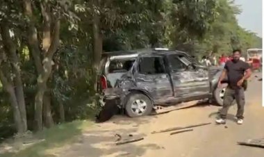 खगड़िया में भीषण सड़क हादसा,  मानसी में ट्रक, स्कॉर्पियो और ऑटो में टक्कर, एक नवजात समेत 7 की मौत, 4 घायल