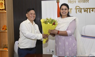 बिहार में खेल विकास को नई गति: खेल मंत्री श्रेयसी सिंह ने विभागीय प्राथमिकताओं एवं प्रमुख परियोजनाओं की समीक्षा की*
