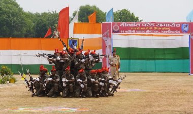 पश्चिम चंपारण के नरकटियागंज में 152 बिहार पुलिस जवानों का पासिंग आउट परेड, राइफल शूटिंग और डॉग स्क्वॉड शो का शानदार प्रदर्शन, बेहतर प्रदर्शन करने वाले सम्मानत