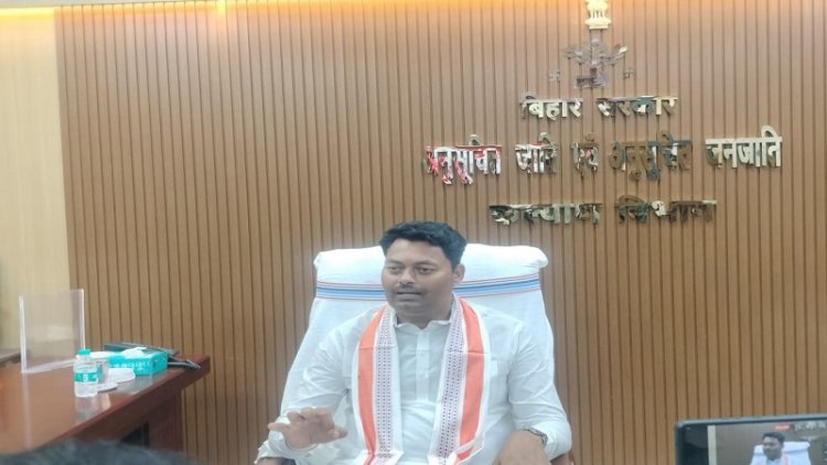 समाज के अंतिम पायदान पर बैठे लोगो का करेंगे विकास: मंत्री लखेंद्र कुमार रौशन