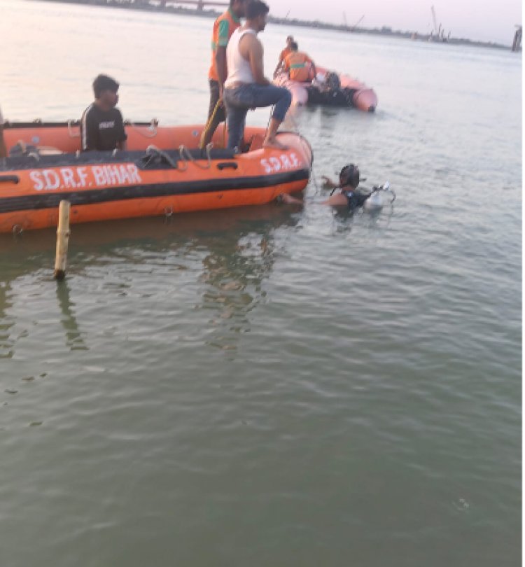 भागलपुर से अजगैविनाथ धाम पहुंचे तीन दोस्त गंगा नदी में डूबे, एक युवक ने तैरकर बचाई जान, दो युवकों का शव बरामद