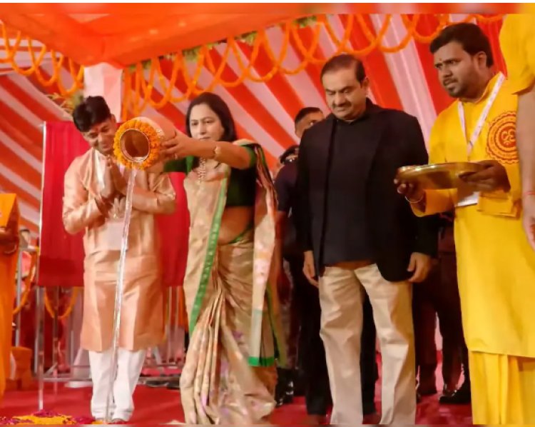 उद्योगपति गौतम अदाणी ने  सारण में 'अदाणी आई केयर प्रोजेक्ट' और 'अखंड ज्योति आई हॉस्पिटल' का शुभारंभ, बोले- बिहार में ही मिलेगा रोजगार