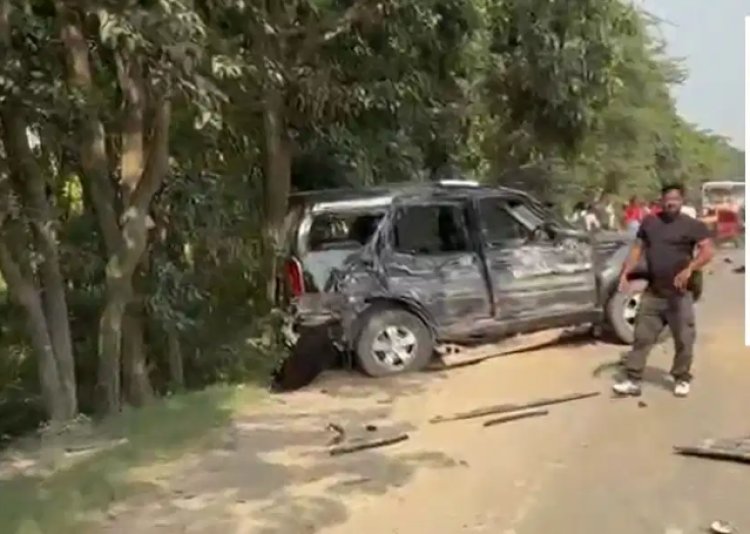 खगड़िया में भीषण सड़क हादसा,  मानसी में ट्रक, स्कॉर्पियो और ऑटो में टक्कर, एक नवजात समेत 7 की मौत, 4 घायल