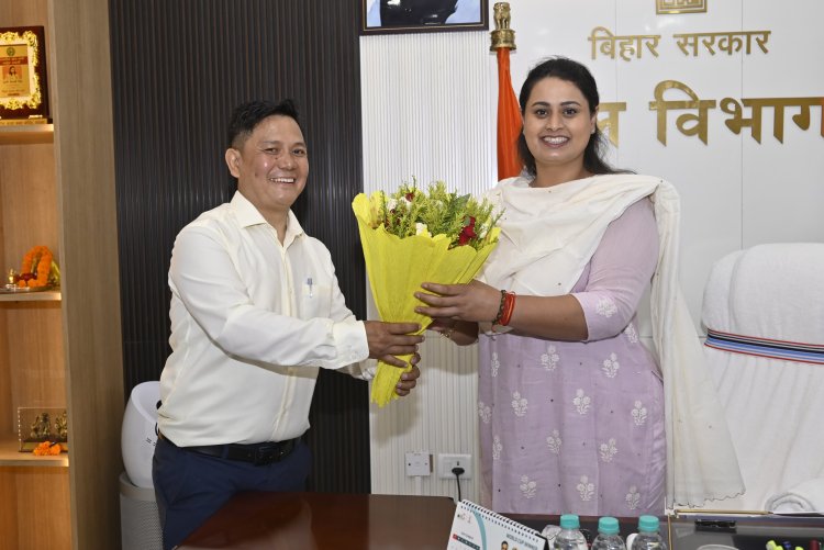 बिहार में खेल विकास को नई गति: खेल मंत्री श्रेयसी सिंह ने विभागीय प्राथमिकताओं एवं प्रमुख परियोजनाओं की समीक्षा की*