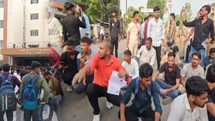 SSC GD एग्ज़ाम्स में पपेर लीक और सिस्टम हैकिंग  को  लेकर चात्रो का गुस्सा, मचाइ तोड फ़ोड
