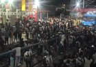 मध्य निषेद परीक्षा में ट्रैन न मिलने पर छात्रों ने मचाया तोड़ फोड़