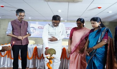 आठ दिवसीय ग्रीष्मकालीन चाक्षुष कला कार्यशाला-2026 का शुभारंभ,मंत्री डॉ. प्रमोद कुमार ने किया उद्घाटन