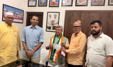जवाहर कुमार झा कांग्रेस में शामिल, संगठन को मिलेगी नई मजबूती : राजेश राम