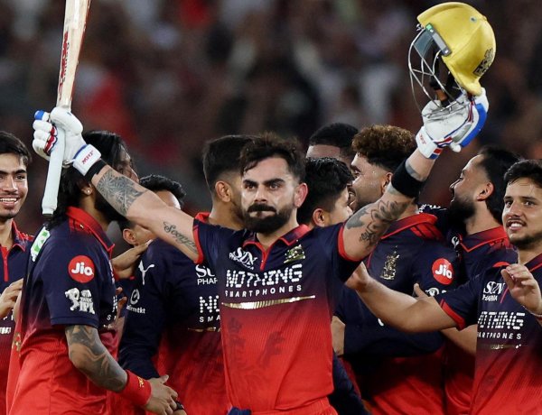 Royal Challengers Bengaluru (RCB) ने जीता IPL मैच।