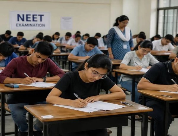NEET-UG 2026 की दोबारा परीक्षा के दौरान, परीक्षा देने वाले रैकेट का हुआ भंडाफोड़