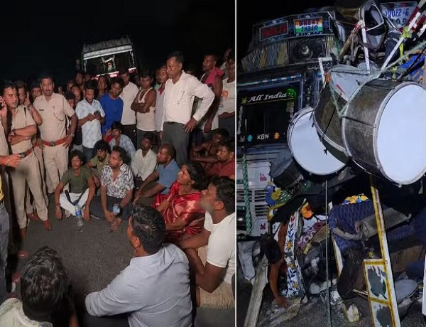 रामगढ़ भीषण हादसा: कोयला ट्रक ने सवारी गाड़ी को रौंदा, 8 की मौत