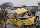 कौशांबी में भीषण सड़क हादसा: पंचर टायर बदलते समय ट्रक ने मारी टक्कर, 4 लोगों की मौत