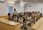 भोजपुर एसपी ने प्रशिक्षु पुलिस अवर निरीक्षकों के साथ की समीक्षा बैठक, अनुशासन और जनसेवा पर दिया जोर