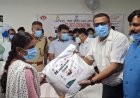 15 दिनों में 3000 से अधिक लोगों की टीबी स्कैनिंग, सासाराम में डीएम और एसपी की मौजूदगी में फूड बास्केट वितरण
