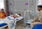 रेड के दौरान छत से कूदने पर गांजा तस्कर का हाथ टूटा, सदर अस्पताल में भर्ती
