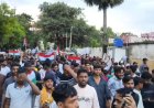 बांका: NEET पेपर लीक के खिलाफ छात्रों का शांतिपूर्ण विरोध मार्च