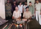 शटर काटकर चोरी करने वाले यूपी के बदायूं गिरोह का पर्दाफाश, कट्टा और औजारों के साथ 4 गिरफ्तार