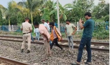 पति-पत्नी में हुई नोंक झोंक तो पति आया रेलवे ट्रैक पर हुई मौत