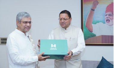 मुख्यमंत्री ने केंद्रीय रेल मंत्री से रेल परियोजनाओं एवं कनेक्टिविटी विस्तार पर की चर्चा