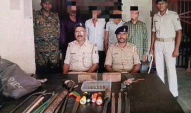 शटर काटकर चोरी करने वाले यूपी के बदायूं गिरोह का पर्दाफाश, कट्टा और औजारों के साथ 4 गिरफ्तार