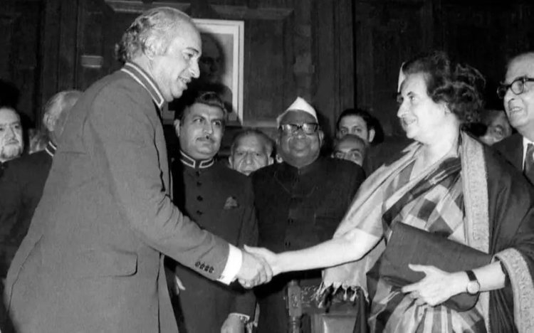 2 जुलाई 1972 में हुआ था शिमला समझौता