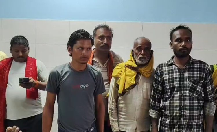 आरा में ठनका गिरने से वार्ड सदस्य की मौत, दंपति घाय