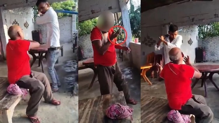 मुजफ्फरपुर में ढाबा संचालकों के बीच खूनी संघर्ष, बुजुर्ग मैनेजर से मारपीट और थूक चटवाने का वीडियो वायरल