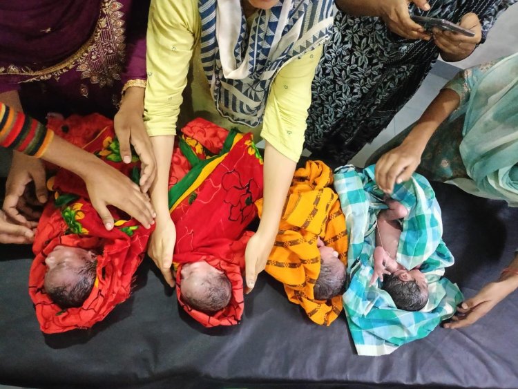 कुदरत का करिश्मा! किशनगंज में महिला ने एक साथ इतने बच्चों को दिया जन्म लोग हैरान...